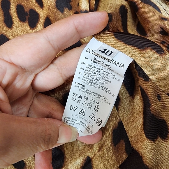 Dolce & Gabbana Crop Blazer - Picture 7 of 10